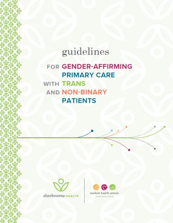 4th Edition: Sherbourne’s Guidelines For Gender-affirming Primary Care ...