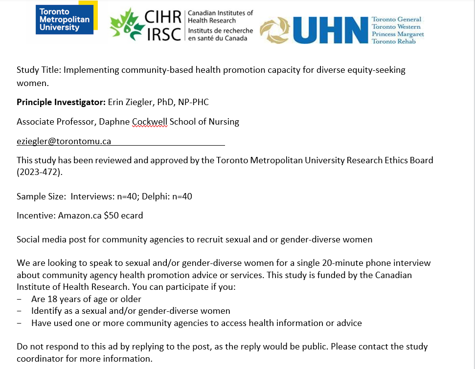 implementing-community-based-health-promotion-capacity-for-diverse-equity-seeking-women